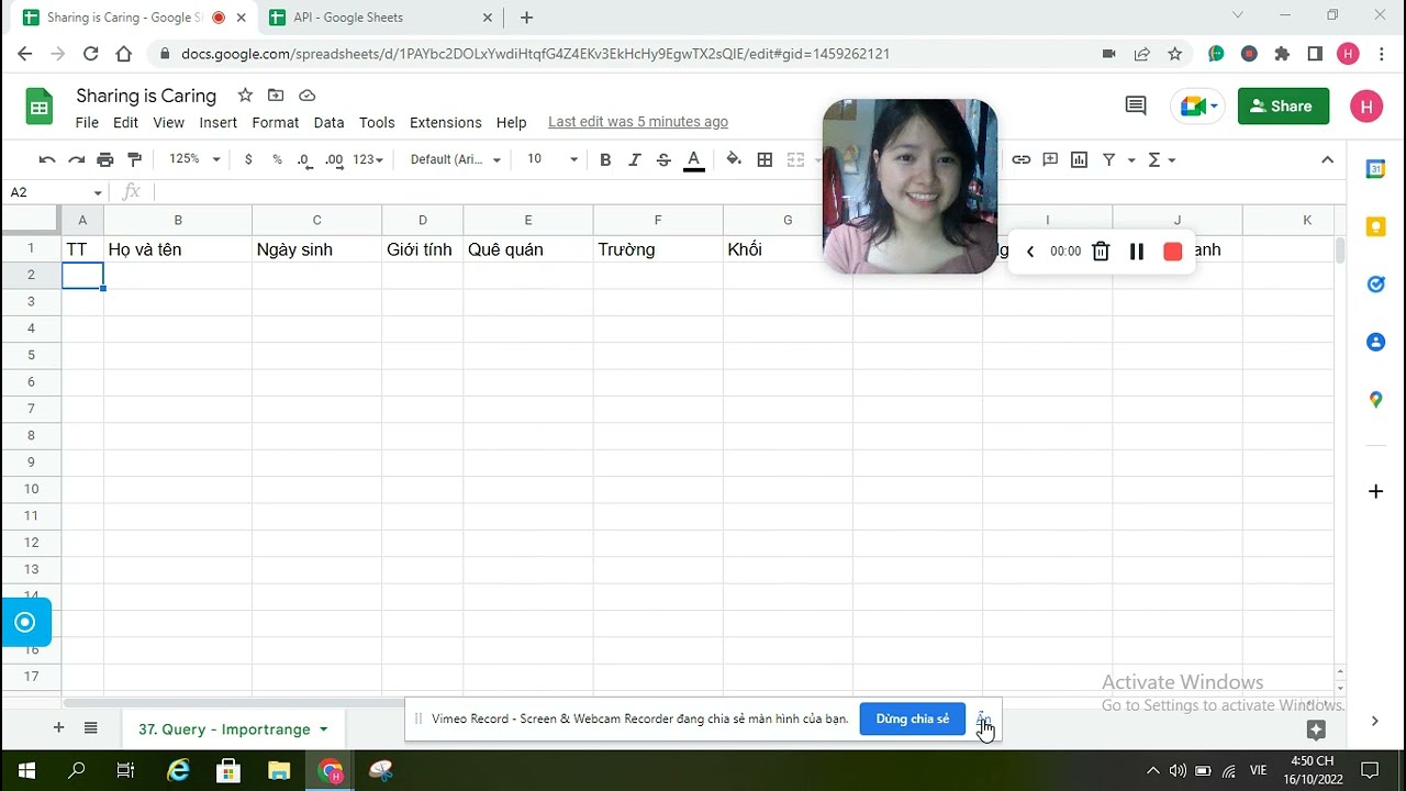 Tăng Hiệu Quả Quản Lý Dữ Liệu Với Cách Kết Hợp Hàm QUERY và IMPORTRANGE Trong Google Sheets